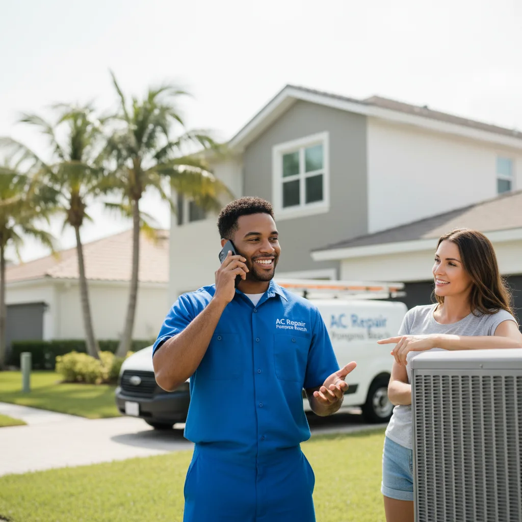 AC Repair Pompano Beach customer support in Munith